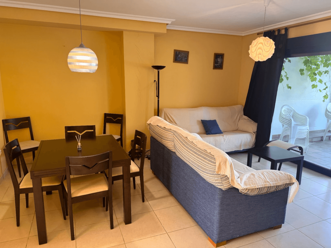 Ground floor apartment, 2 bedrooms, Denia
